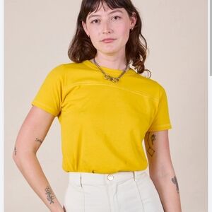 Big Bud Press Yellow Short Sleeve Tee